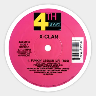 Funkin' Lesson (1990) Sticker